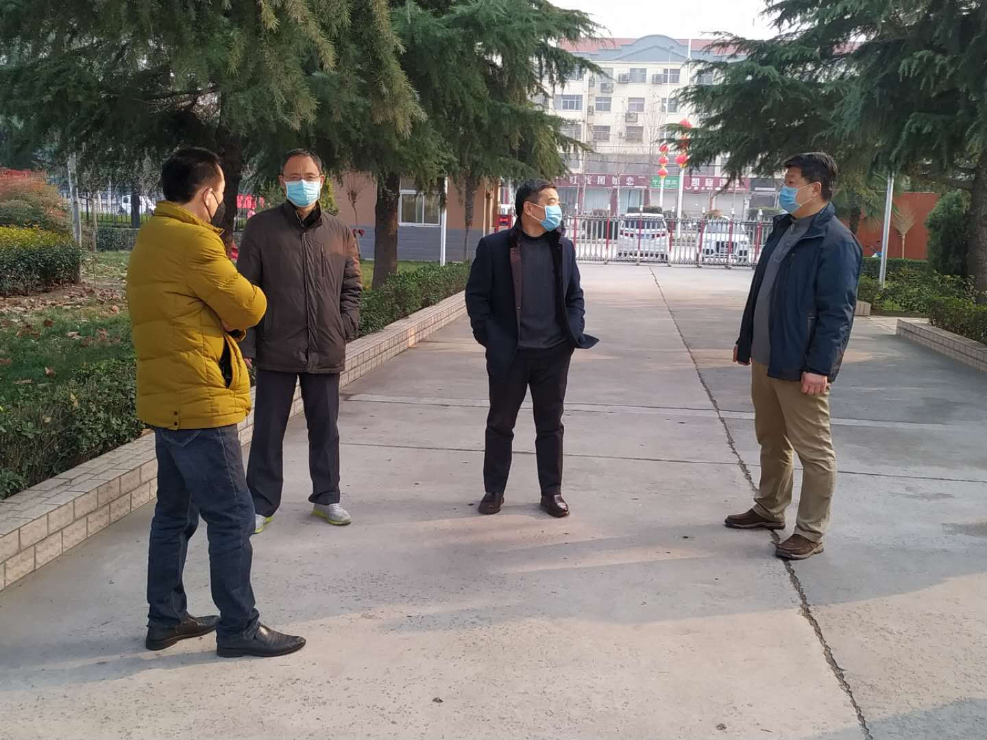 焦作事务局局长王浩谦率队莅临孟州就疫情防控工作进行调研